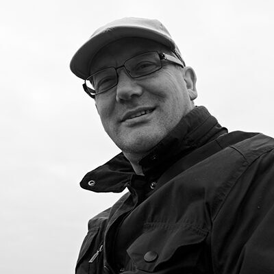 Image of Mike in a black cotton jacket